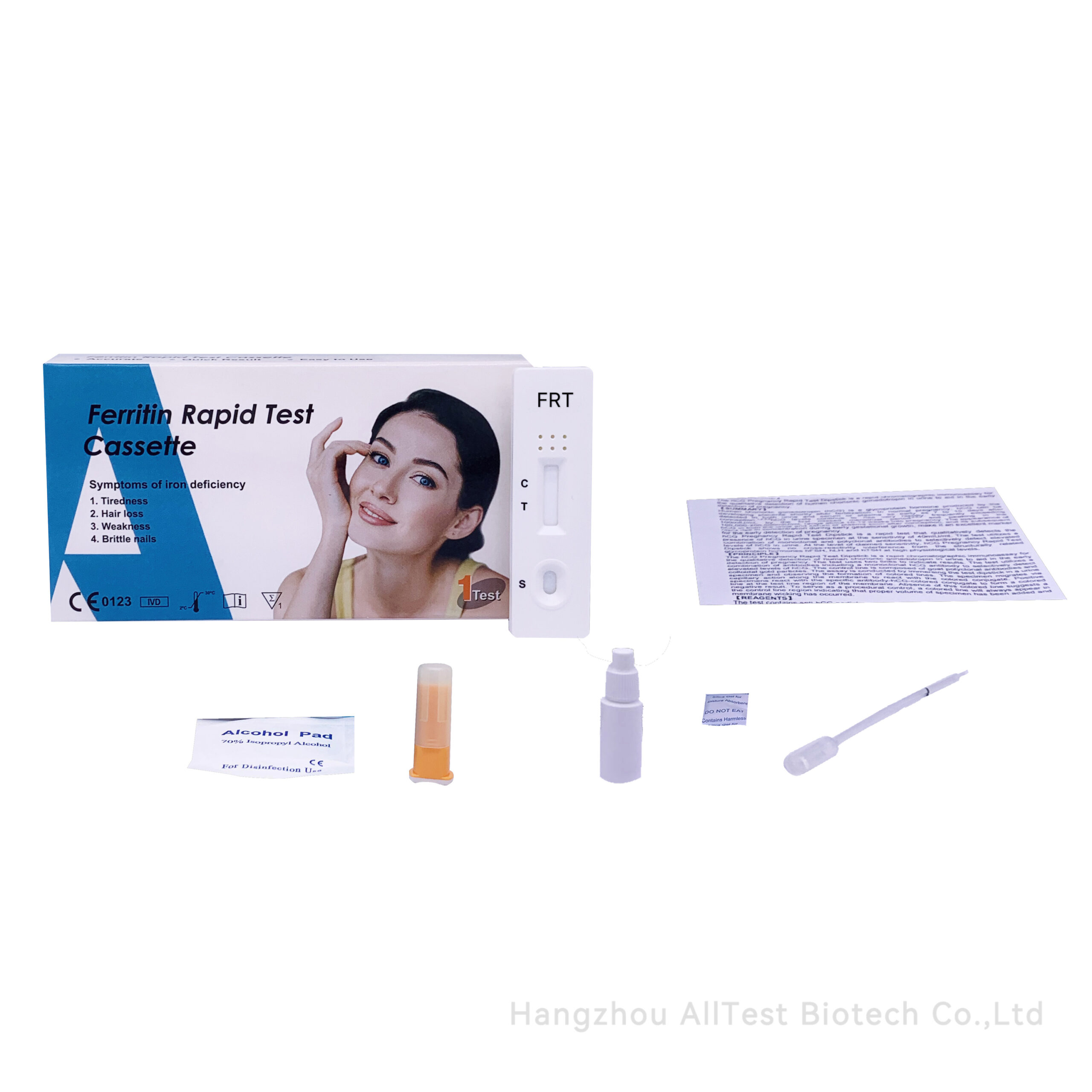 Iron Ferratin Anaemia Deficiency Home Test Rapid FlowFlex Test